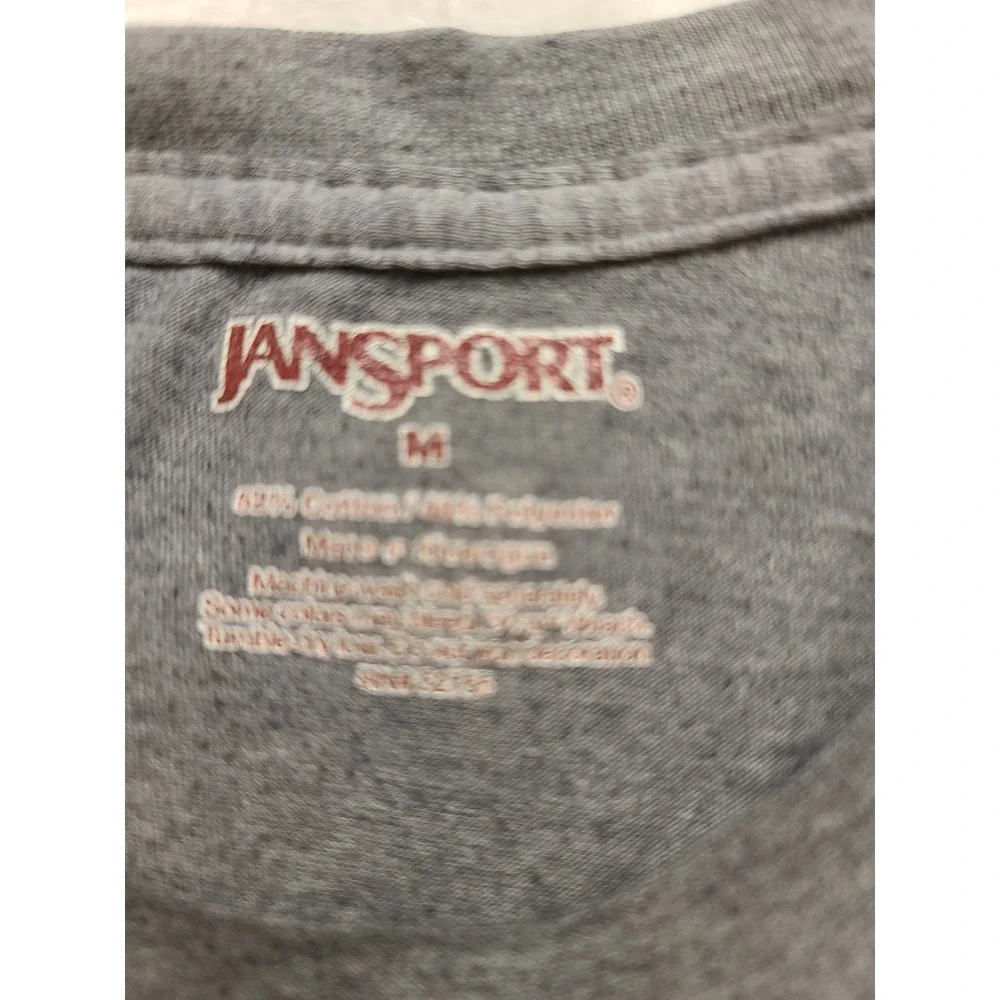 Jansport Iowa State Cyclones Men's Medium Gray Graphic T-Shirt NCAA Cy Cardinal